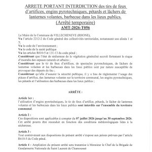 Arrêté du 7 juillet 2026 – secheresse Arrêté du 7 juillet 2026 – secheresse