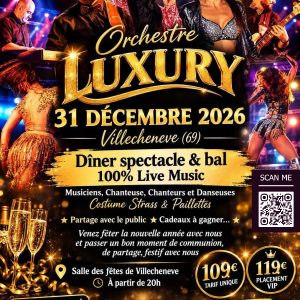 Réveillon nouvelle année – Orchestre Luxury