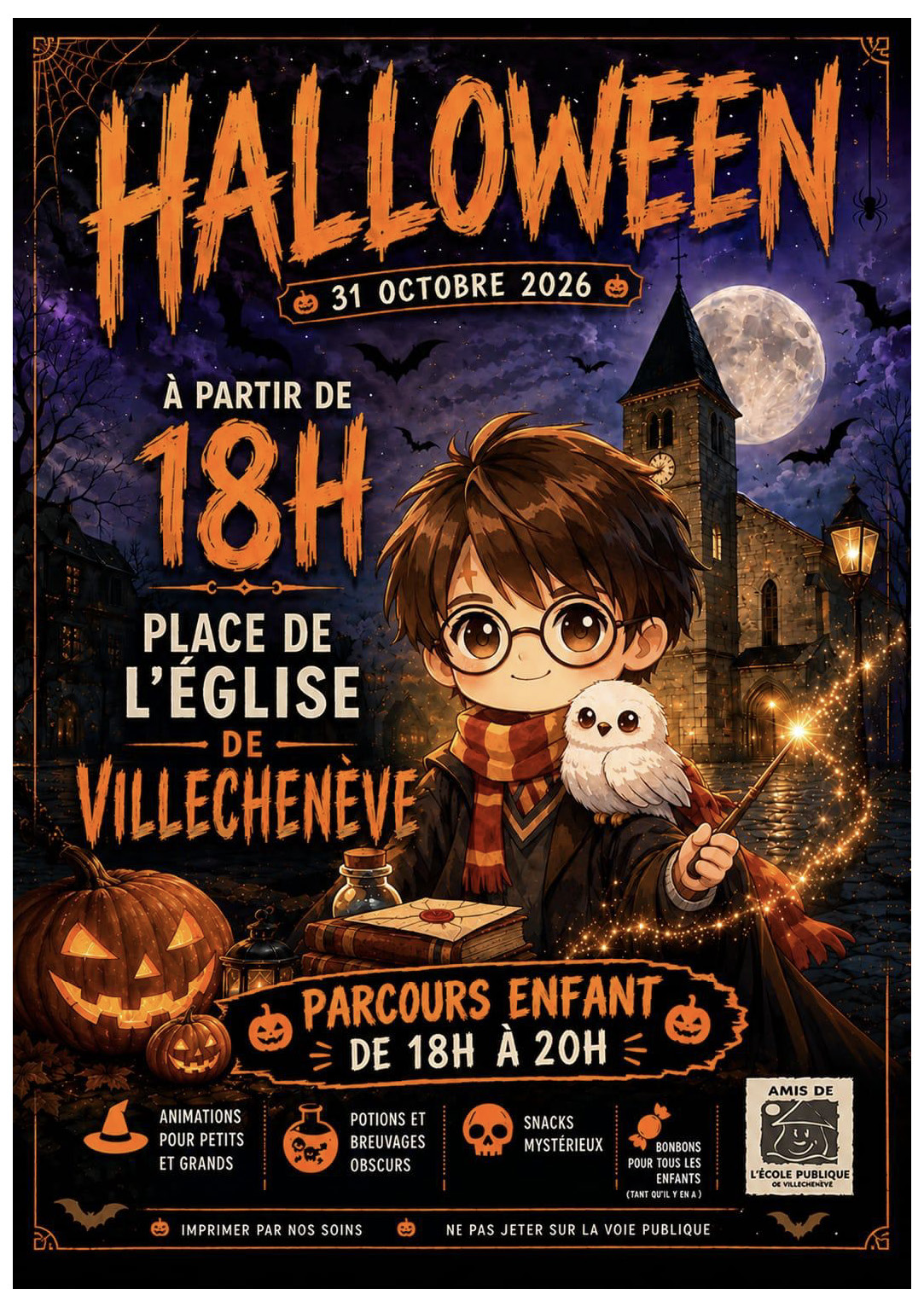 Affiche halloween