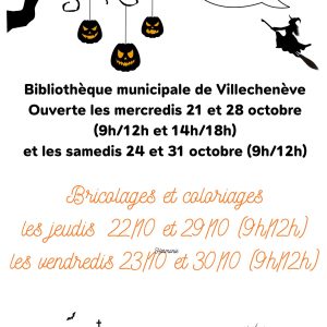 Ouverture de la bibliothèque en Octobre